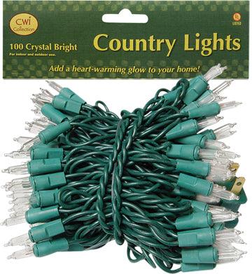 Light Set, Green Cord, 100ct - The Fox Decor